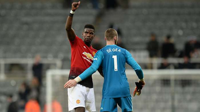 Man United's Paul Pogba and David de Gea are injured